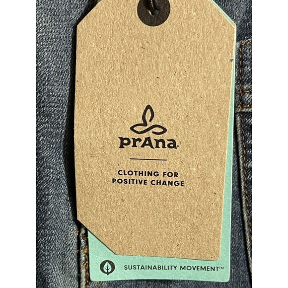prAna Broadway Denim A-Line Skirt in True Blue Size 2 NWT - Picture 11 of 11